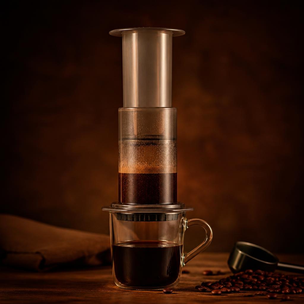 AeroPress coffee brewer