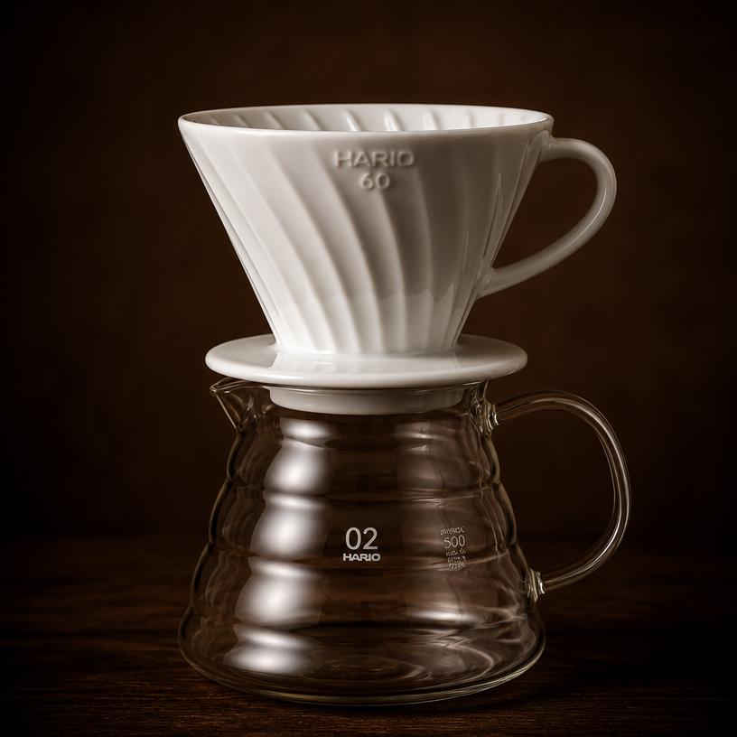 V60 coffee brewer
